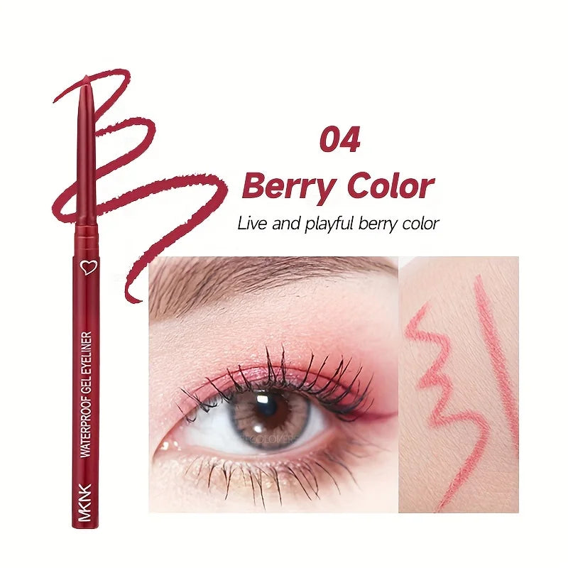 Makeup Long-lasting Eyeliner Pencil Waterproof High Pigment Eyeshadow Eye Liner Pen Women Fashion Color Makeup Tools Quake 04