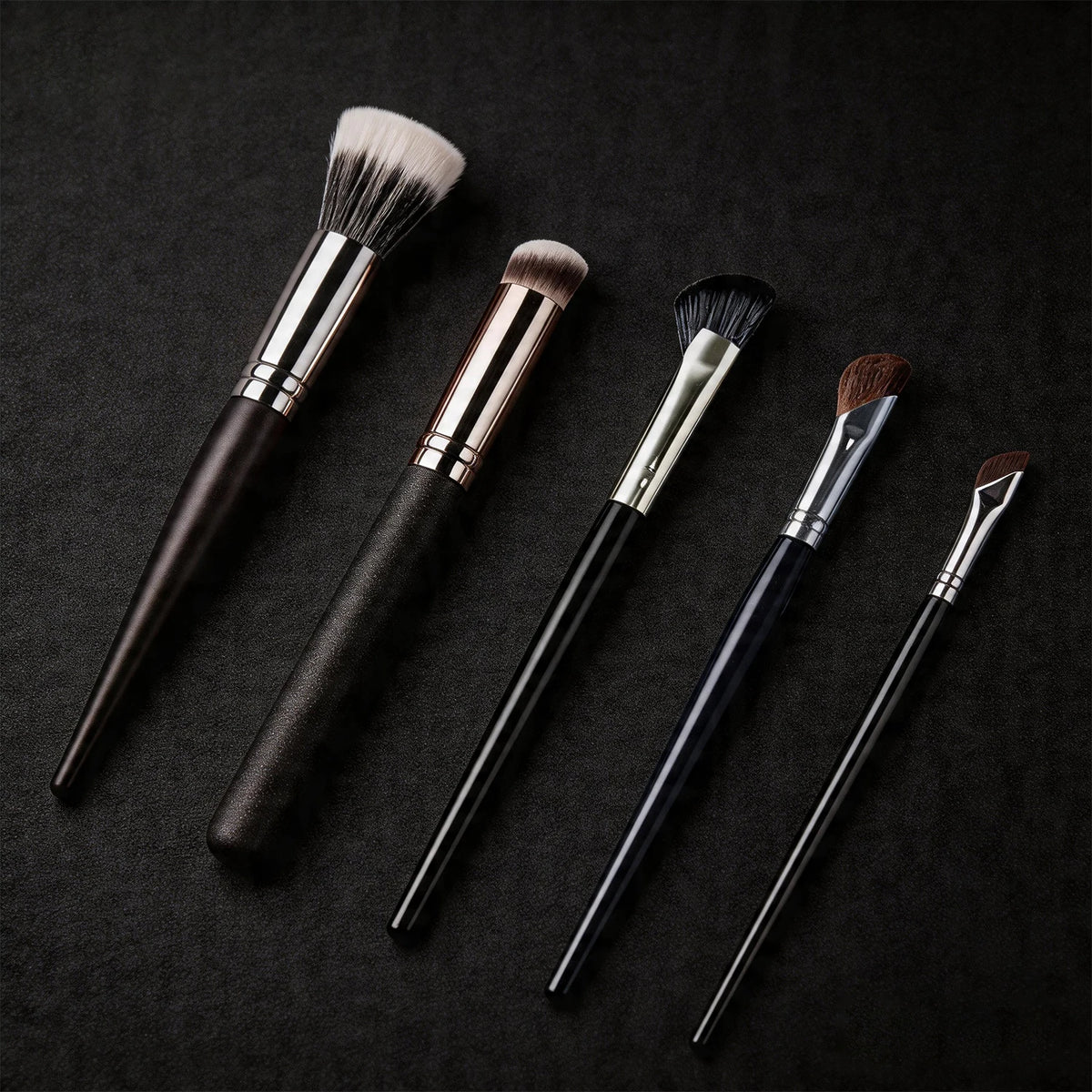 5 pcs Makeup Brushes Set Multi Purpose Facial Makeup Brush Perfect for Any Look Premium Perfect Quake