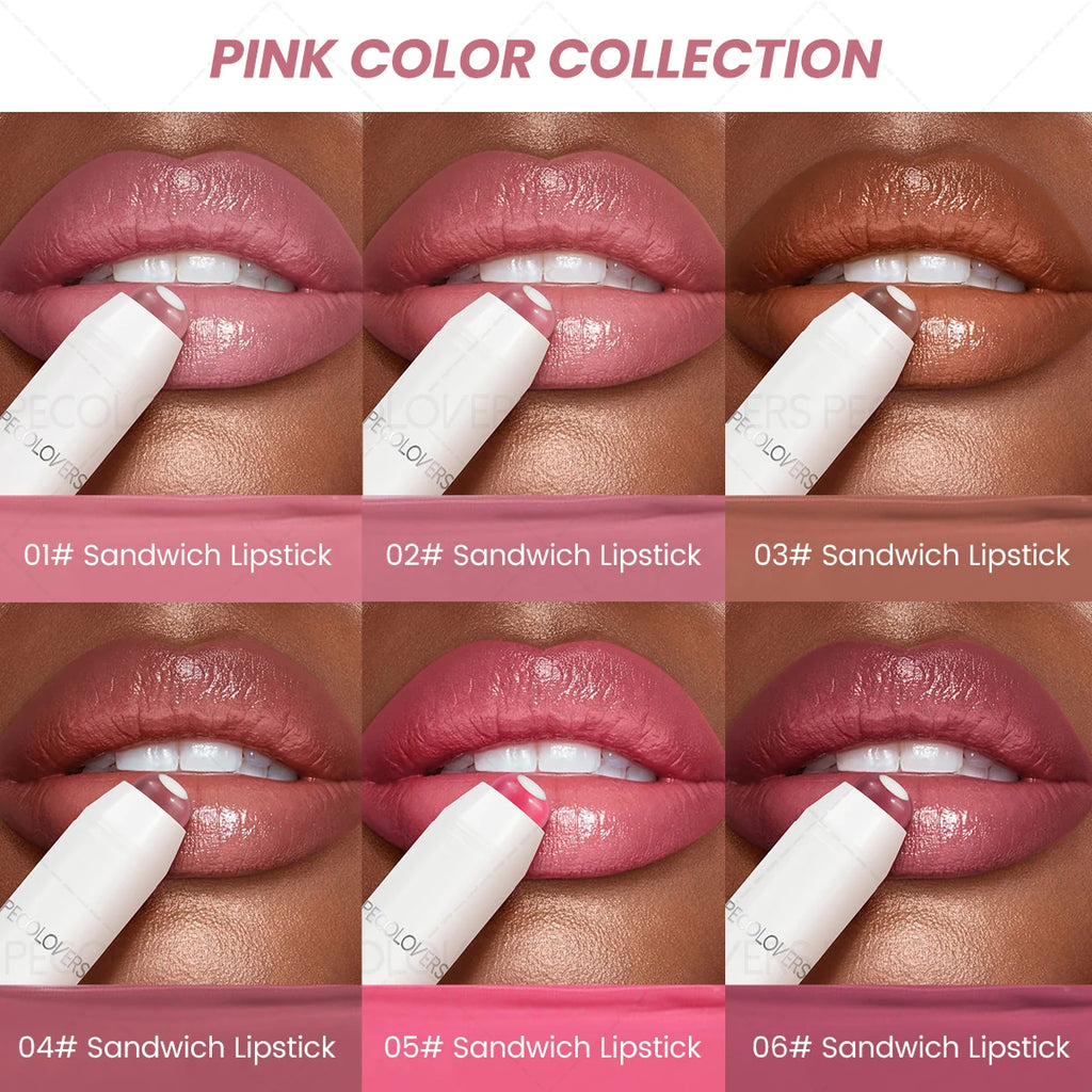 1PC Pinch Mouth Red Pen, Moisturizing Lipstick, Multi Color Selection, Suitable for Various Makeup Looks, Lip Cosmetics Quake