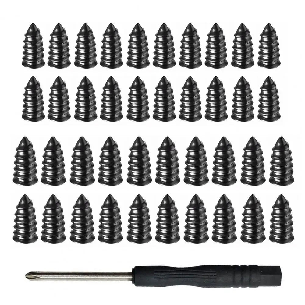 40/50/60Pcs Tire Repair Rubber Nails Kit Screw-in Tire Repair Nails Car Motorcycle Truck Vacuum Tires Puncture Repair Screws Quake 40pcs