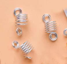 Star Dreadlock Beads Cuffs & Rings 5-Pack | Braid Hair Jewelry