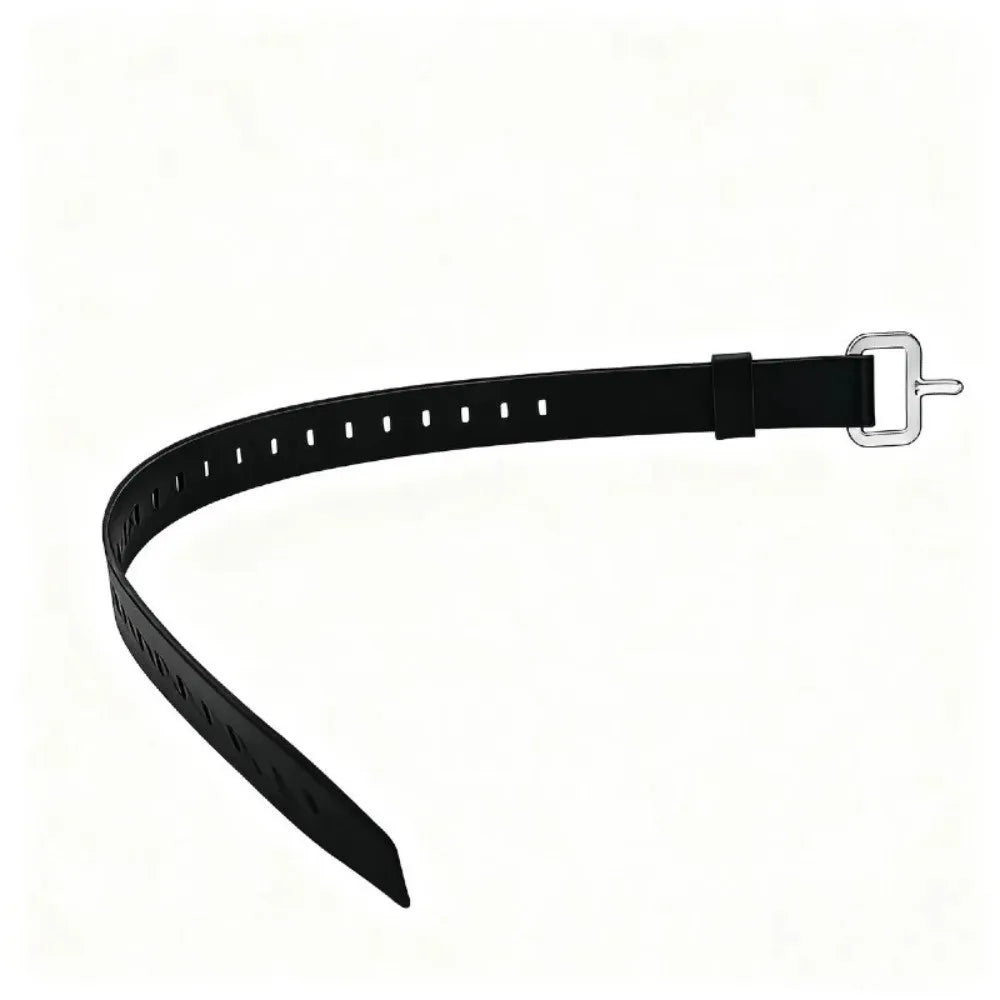 Belt Buckle Rubber Tension Strap Adjustable Quick Release Tool Luggage Bundling Strap 35/45/55cm Silicone Cargo Tie-Down Strap Quake
