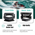 2Pcs 295100858 Locking Anchors Bases Reinforced Nylon Deck Anchors Base Set for Personal Watercraft Built for Accessory Setup Quake CN