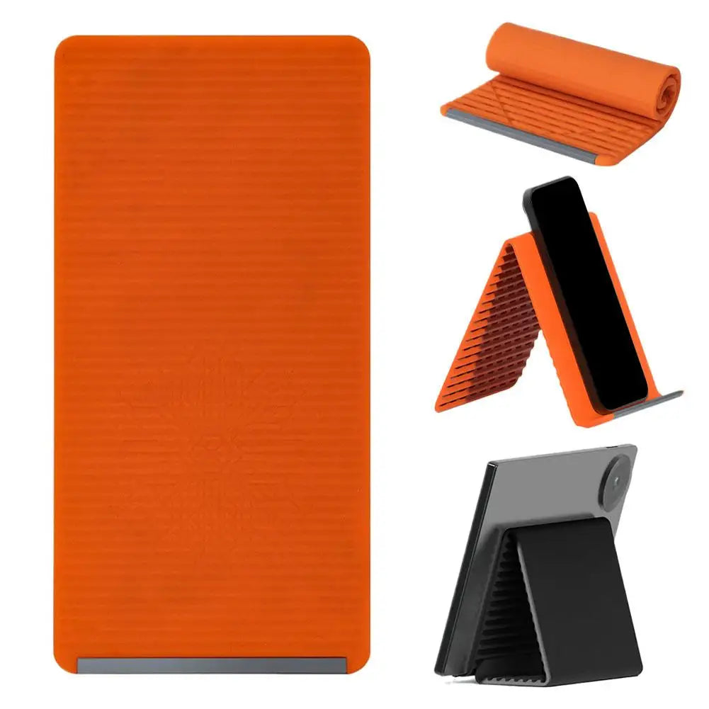 Flexible Silicone Phone Tablet Laptop Stand Foldable Desktop Holder Creative Adjustable Lazy Travel Portable Accessory Quake