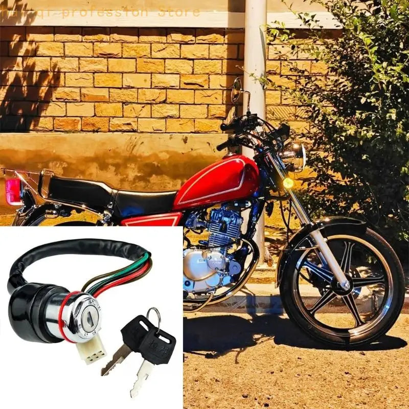 Metal Ignition Locking Weatherproof Construction Quick Start for GN125 Models H8WE Quake China Mainland