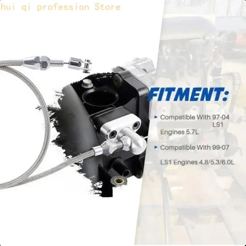 36Inch Throttle Cable with Threaded Adjusters for Engine Routing H8WE Quake