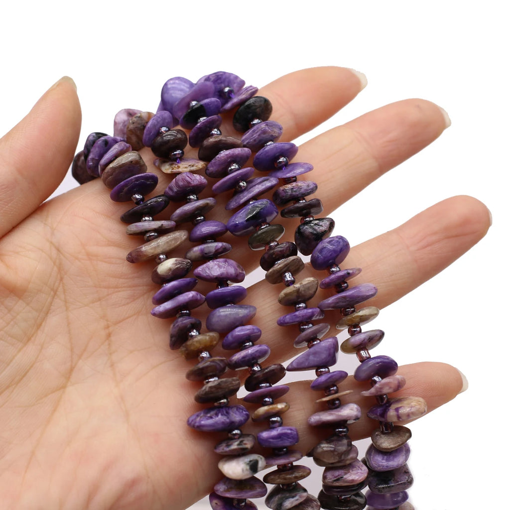 Natural Stone Oval Beads High Quality Fine Jewelry Premium for Jewelry Making DIY Necklace Accessory Quake Garnet
