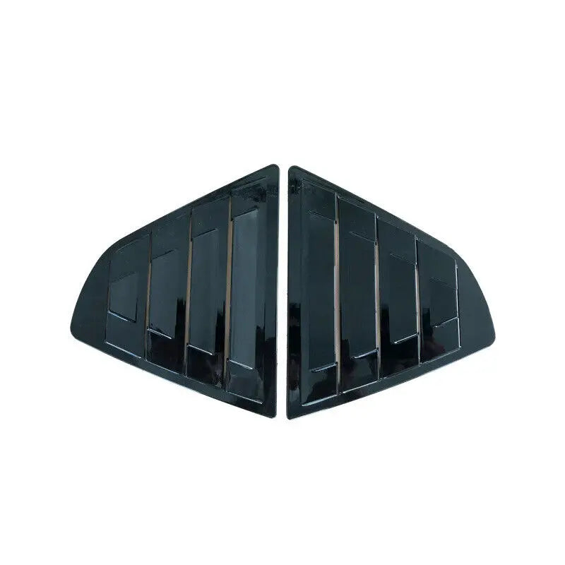 For Toyota Camry Sedan 2018 2019 2020 2021 2022 2023 Car Rear Louver Window Side Shutter Cover Trim Sticker Vent Scoop ABS Auto Quake