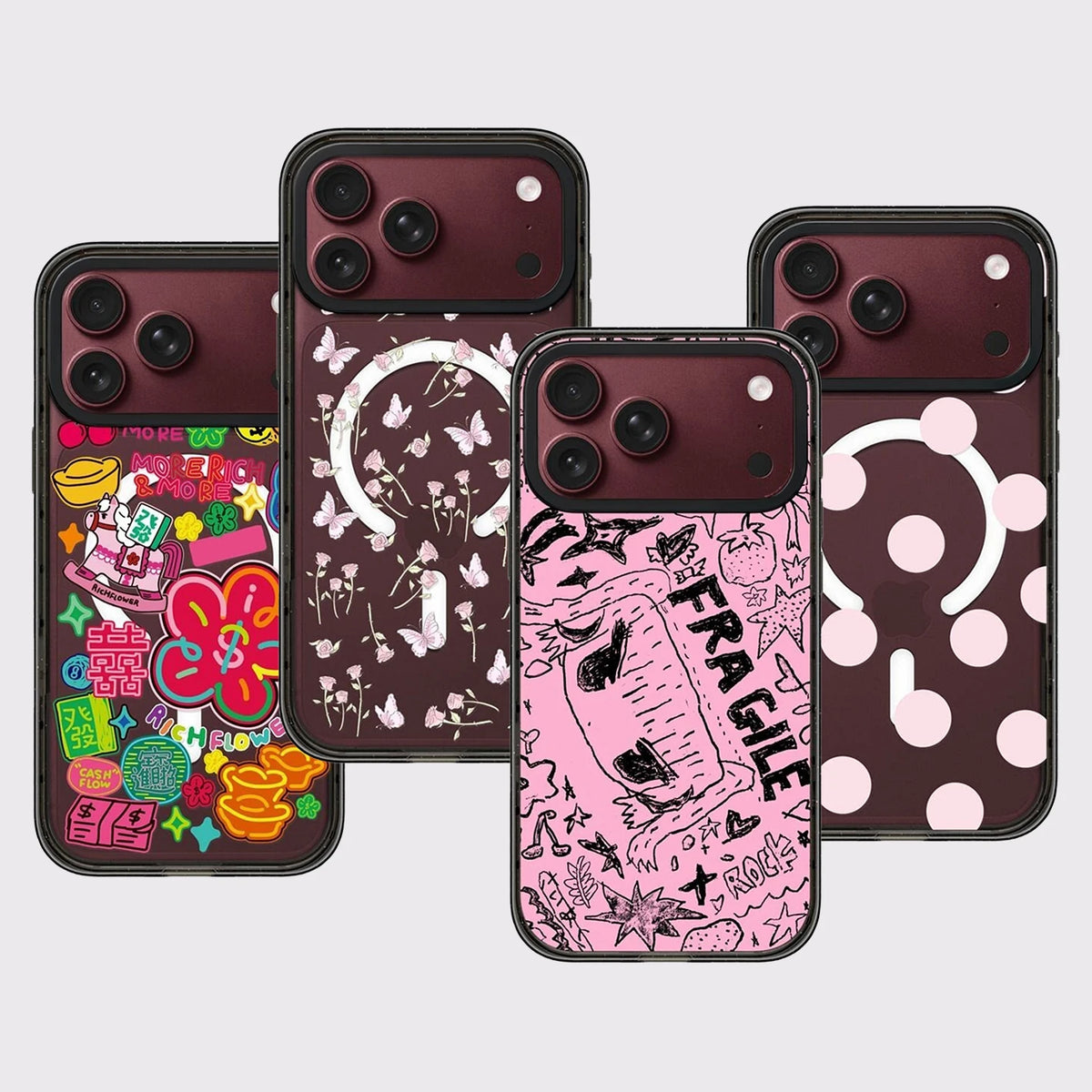 6091745 Impact Black Border Magnetic Case: Compatible with IPhone 18 17 16 15 14 13 Pro Max 18Pro Quake