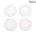 4Pcs/set Stethoscope Cover Head Diaphragm Protector Replacement Parts Accessories Sleeve Silicone Cover Quake White