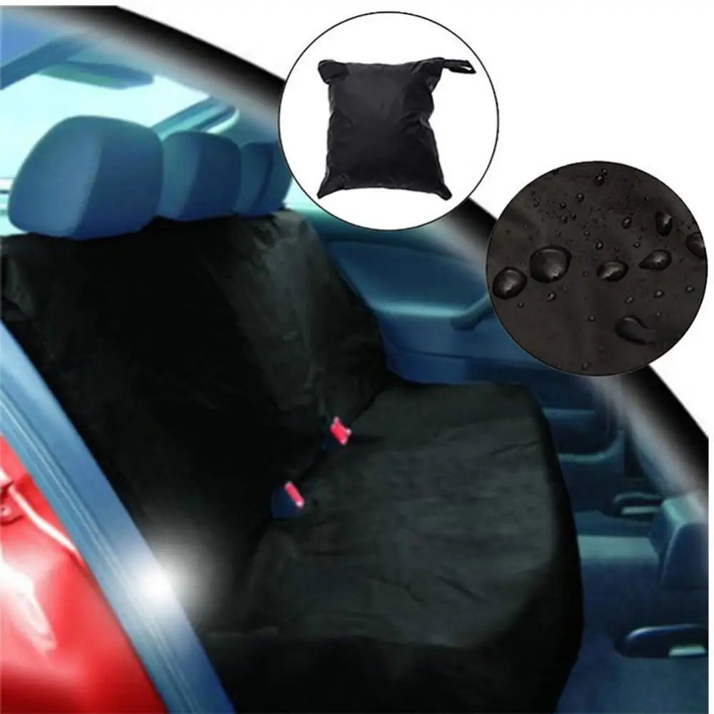 Universal Car Rear Back Seat Protective Waterproof Nylon Cover Cushion Protector Quake