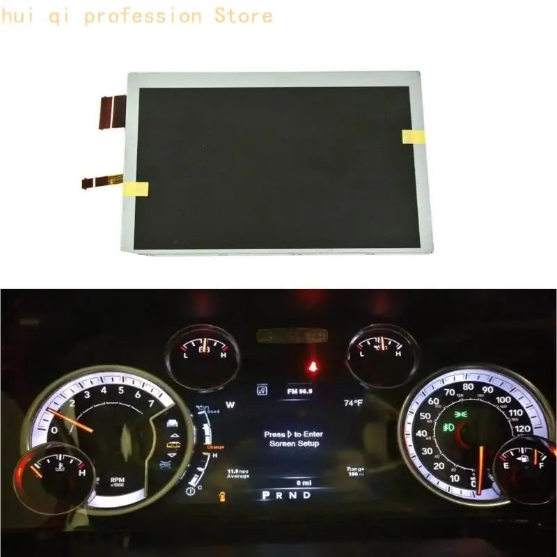 7 Inch LCD Screen Replacement For 1500 2500 3500 P56045644AF DJ070NA-02E Models With Wide Viewing P56045644AH H8WE Quake
