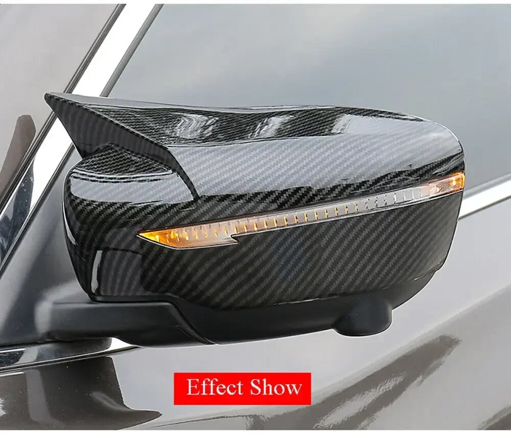 For Nissan Qashqai X-Trail Murano Rogue Pathfinder 2015-2019 Car Rearview Side Mirror Cover Wing Cap Rear View Case Trim Sticker Quake