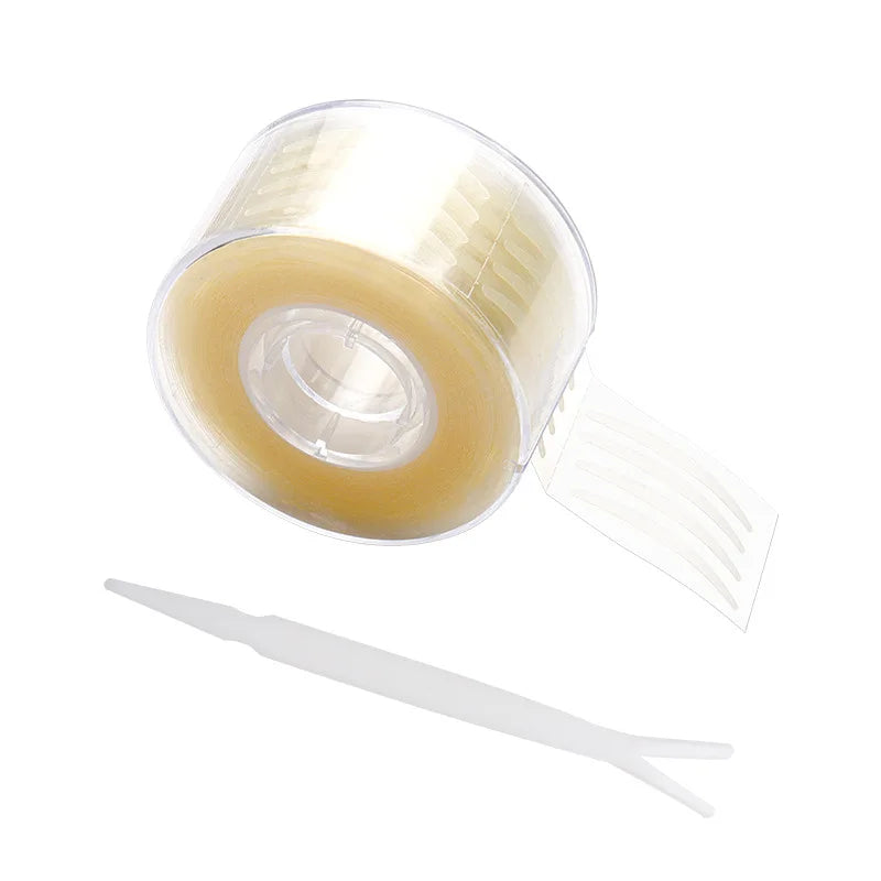 360/600pcs Invisible Double Eyelid Tape Heart Round Roll Mesh Breathable Invisible Double Eyelid Patch Clear Big Eye Beauty Tool Quake Round S 600PCS 1