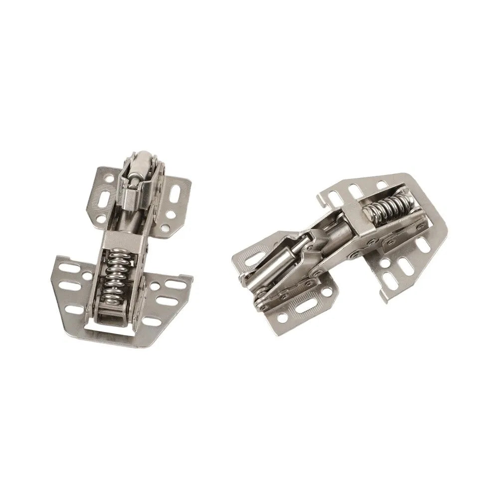 4pcs Spring Cabinet Hinges for For Rvs Homes Cabinets Easy Install No Pre Drilling 90 Degree Opening Hydraulic Dampers Quake