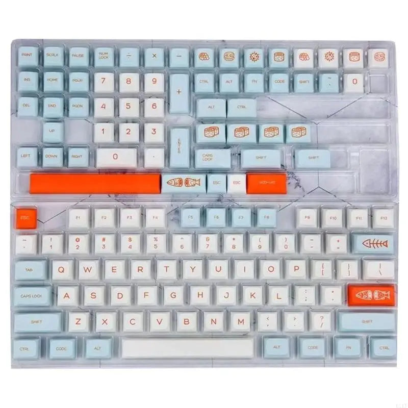 XDA Profile Keycaps PBT Material Heat Resistant And AntiWear For Enhances Typing K1KF Quake salmon CN