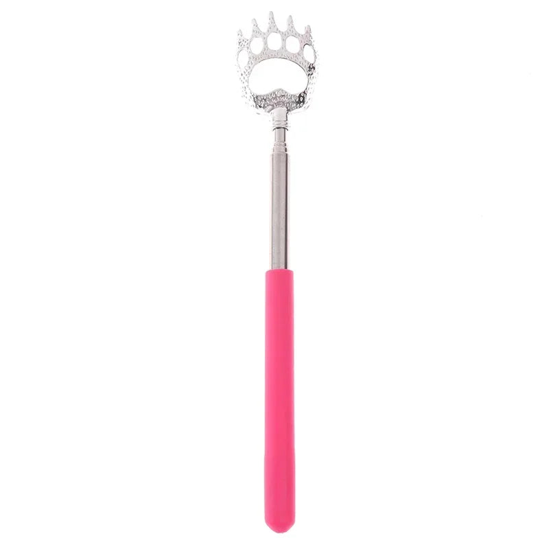 vvocci Health Products Scratcher Massager Kit 1 Pc Back Scratcher Telescopic ScratchingScraper Extendable Telescoping ItchHackle Quake M58 Pink