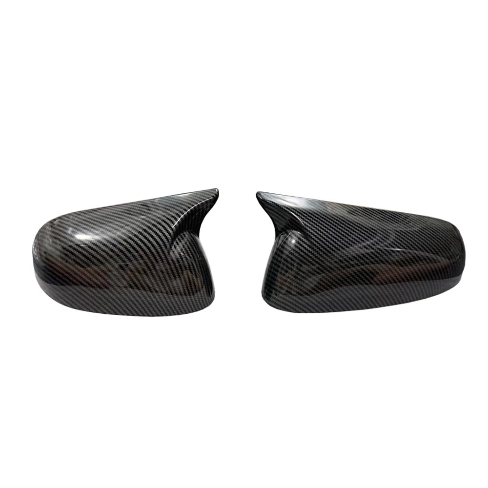 For LHD VW Golf 4 MK4 1998-2002 Passat B5 Jetta Car Sticker Rearview Side Mirror Cover Wing Cap Exterior Door Case Trim ABS Quake Carbon