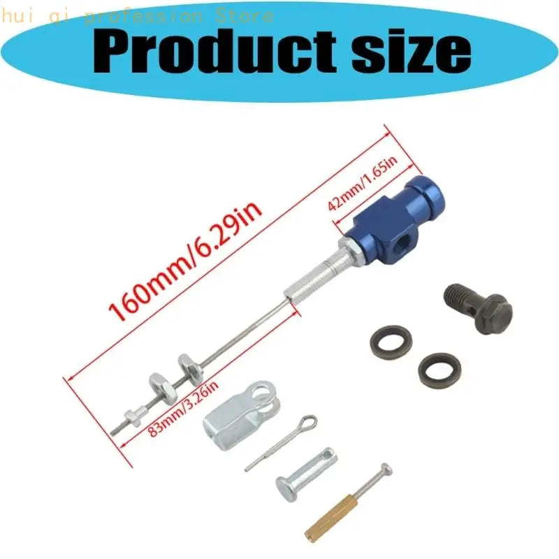 Easy Install Aluminum Clutch Slave Cylinder Boosts Control & Reduces Hand Strain Hydraulic Clutch System for Bikers H8WE Quake
