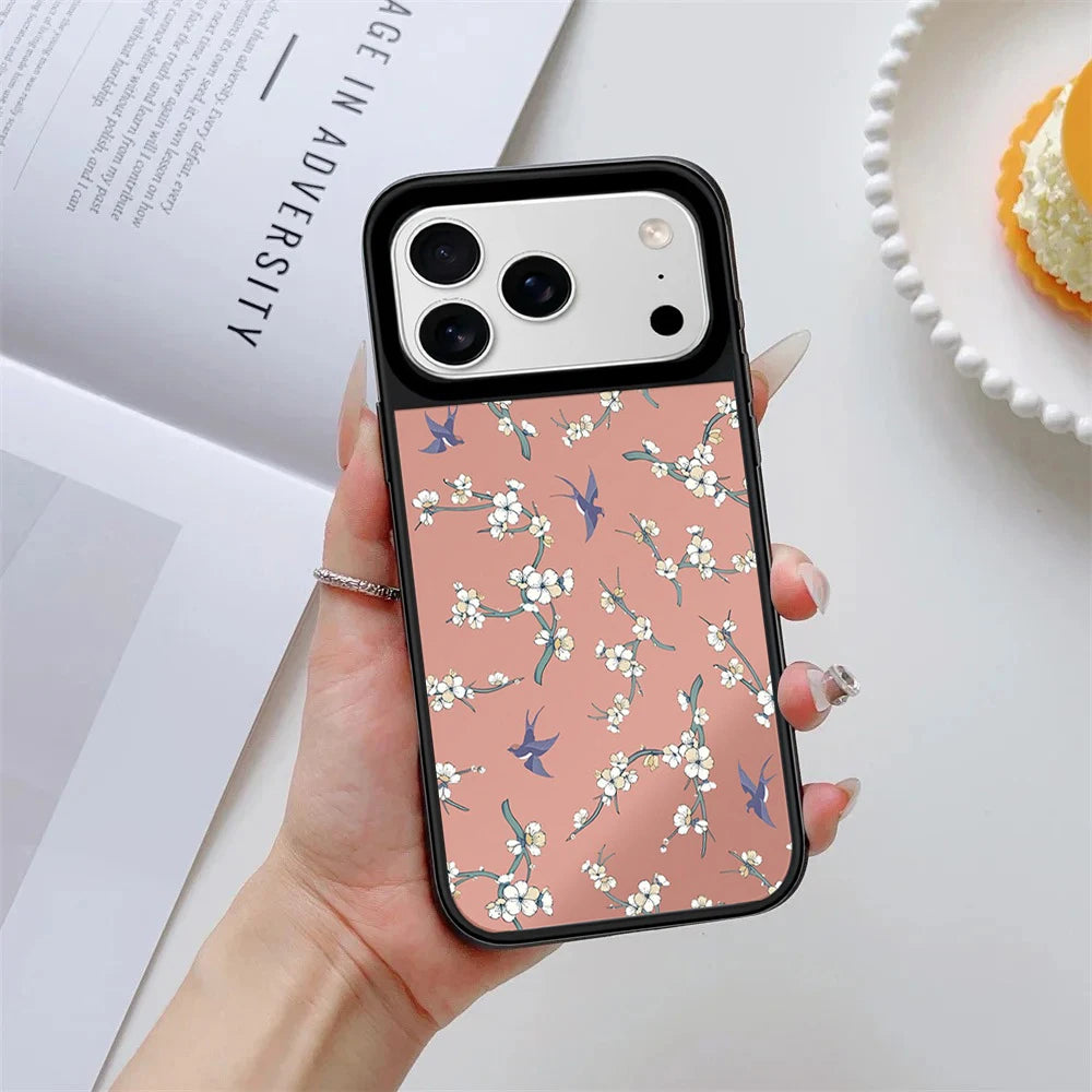 6090488 Mirror Surface Magnetic Phone Case Cover for IPhone 12 13 14 15 16 17 18 Pro Max Case Quake
