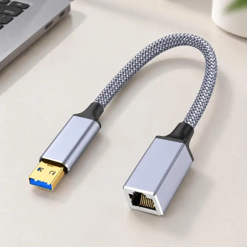 Type c to RJ45 Ethernet Cable Accessory with Straightforward Operation K1KF Quake