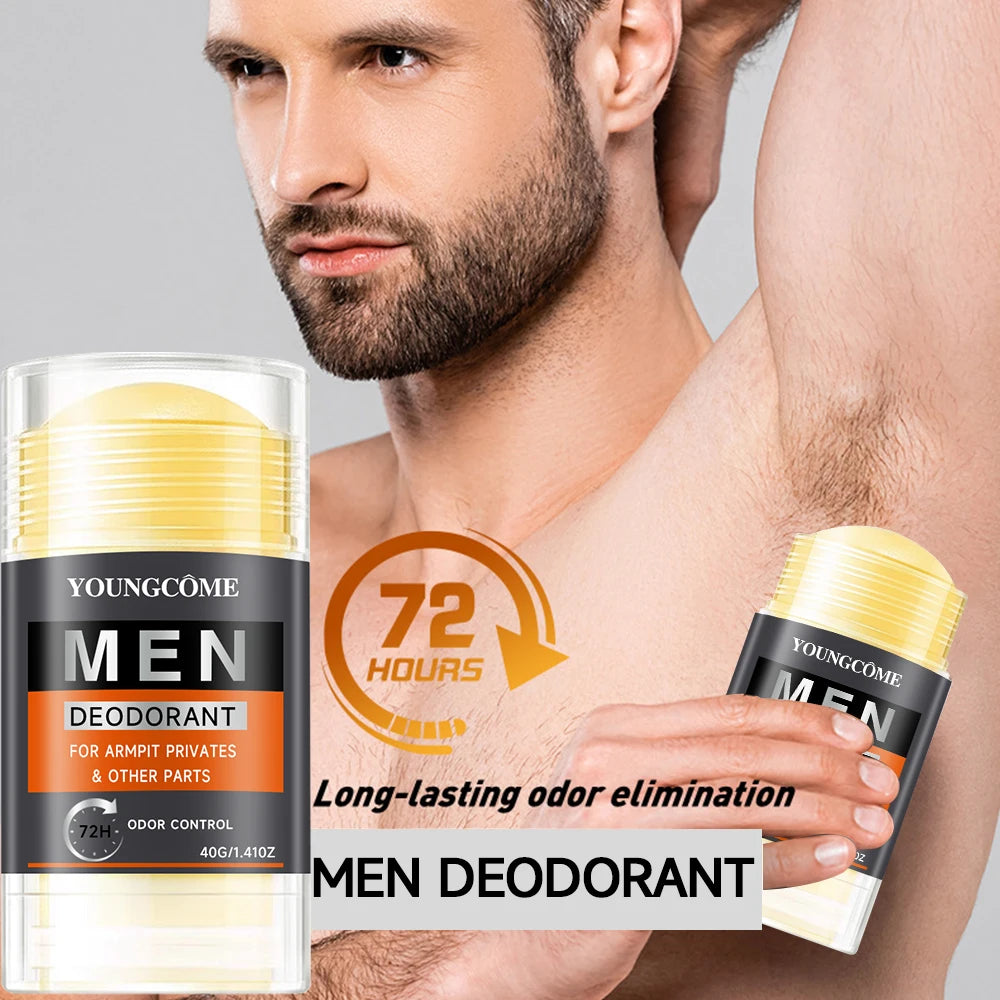 Men Odor Remove Cream Underarm Bad Smell Sweating Removal Armpit Refreshing Antiperspirant Lasting Aroma Deodorant Body Care Quake