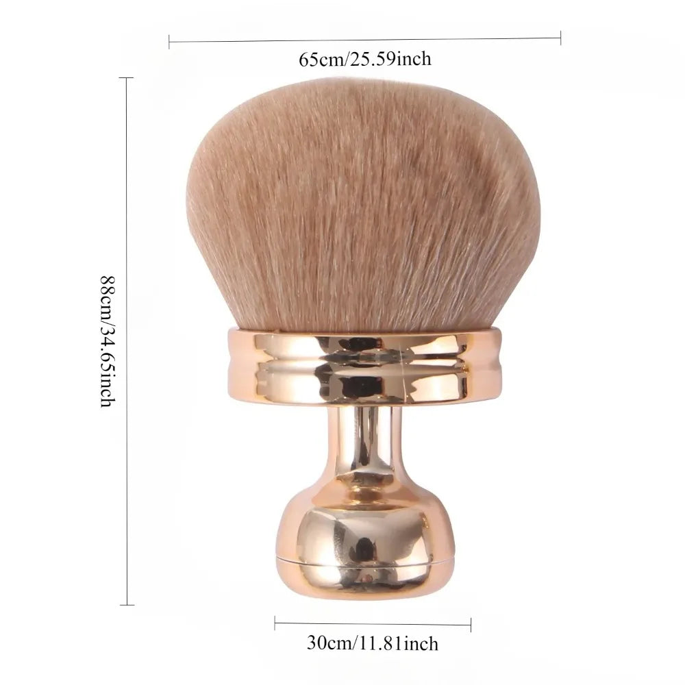 Extra Large Soft Body Makeup Brush Self Tanner Leg Makeup Bronzer Oval-shaped Multipurpose Blusher Brush Beauty Tools Wholesale Quake