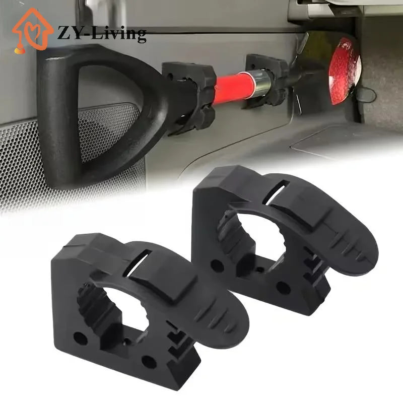 2/4Pcs Quick Fist Clamp For Mounting Tools Equipment Rubber Clamp Ideal For Offroad Vehicles, ATV, UTV, Truck Part Accessories Quake