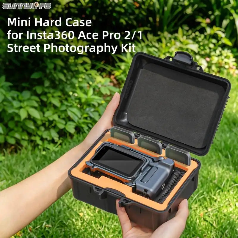 Durability Waterproof Storage Box For AcePro2/1 Camera Carrying Case Perfect For Outdoor Travel And Street Photography K1KF Quake CN