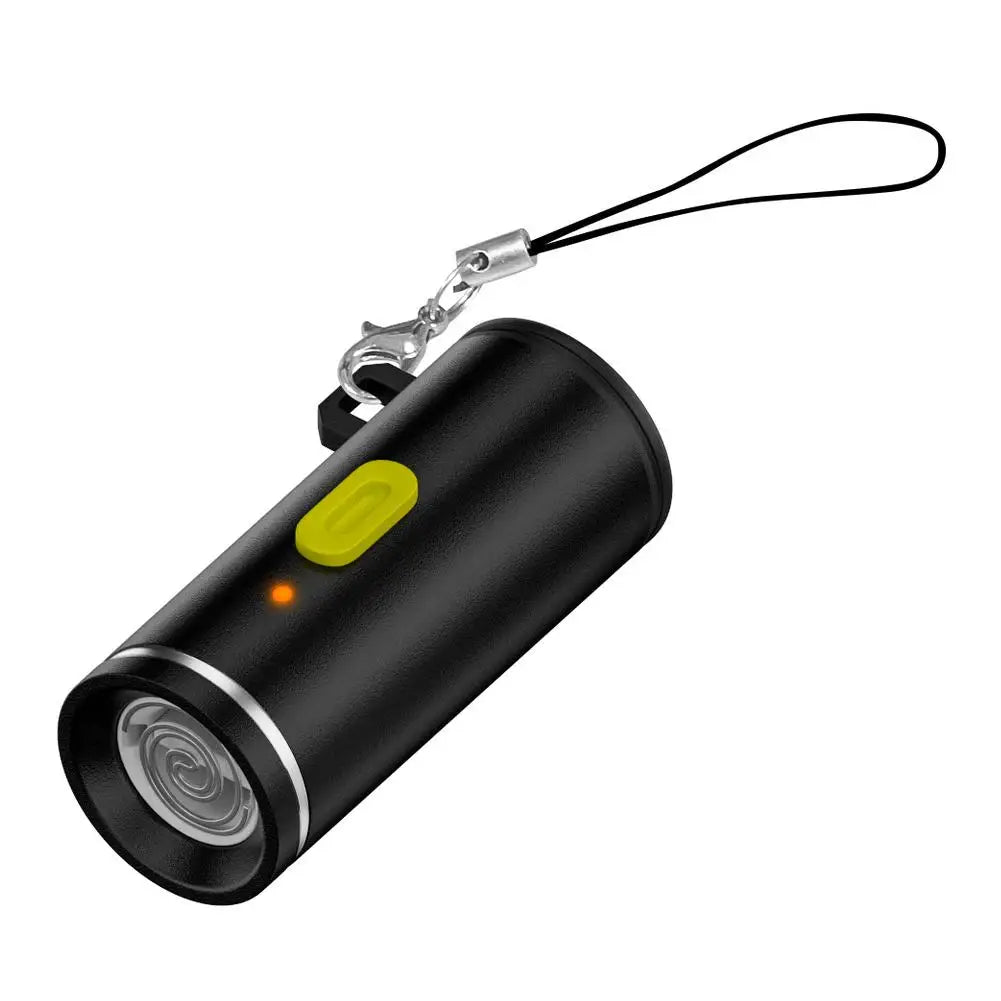 Type-C Mini Windproof Heating Wire Electronic Matchless Lighter Portable Outdoor Small Flame Starter Quake black