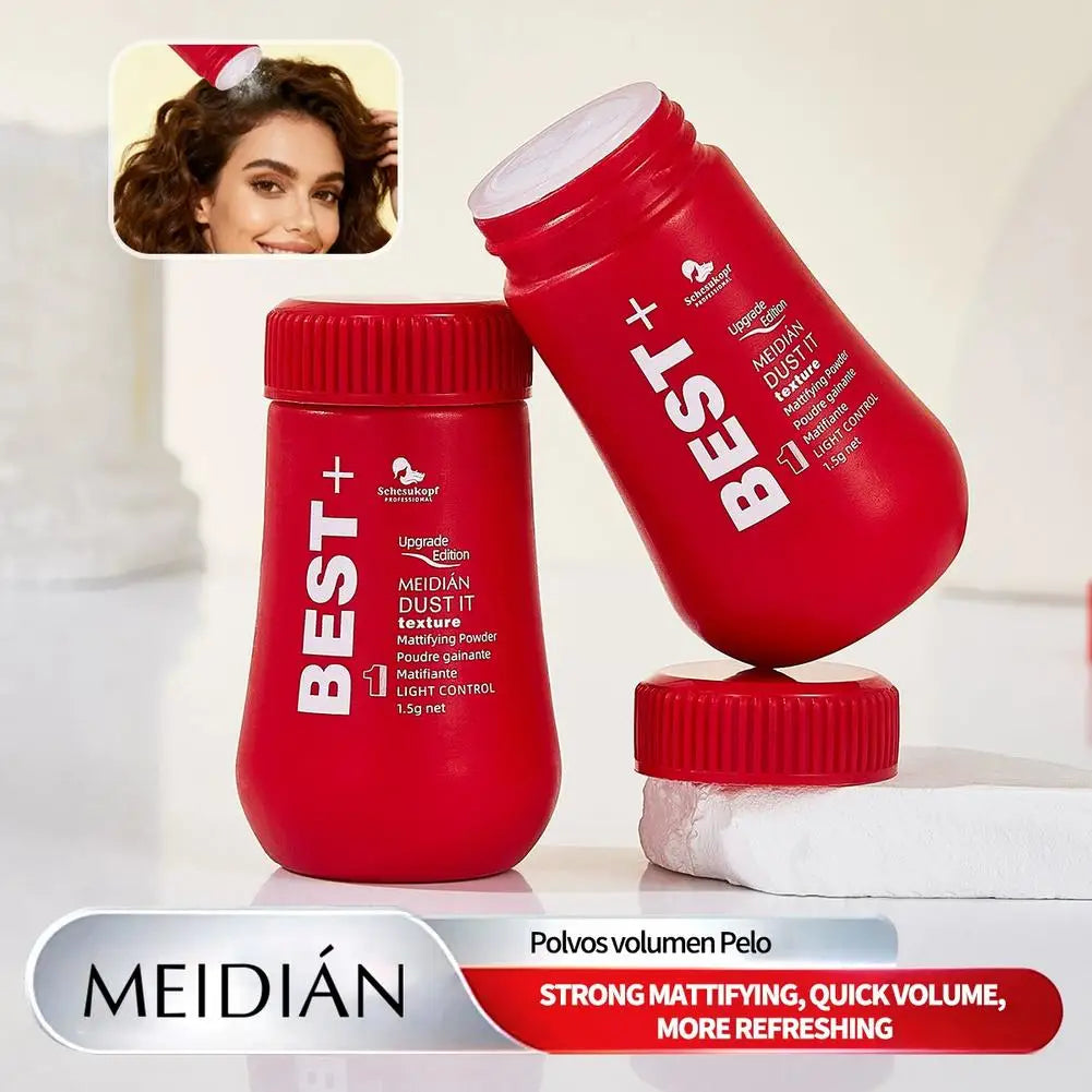 1/2PCs Fluffy Hair Powder Hair Volumizer And Texture Powder Matte Powder Oil-absorbing Powder Men Women Hair Styling No-Wash Quake