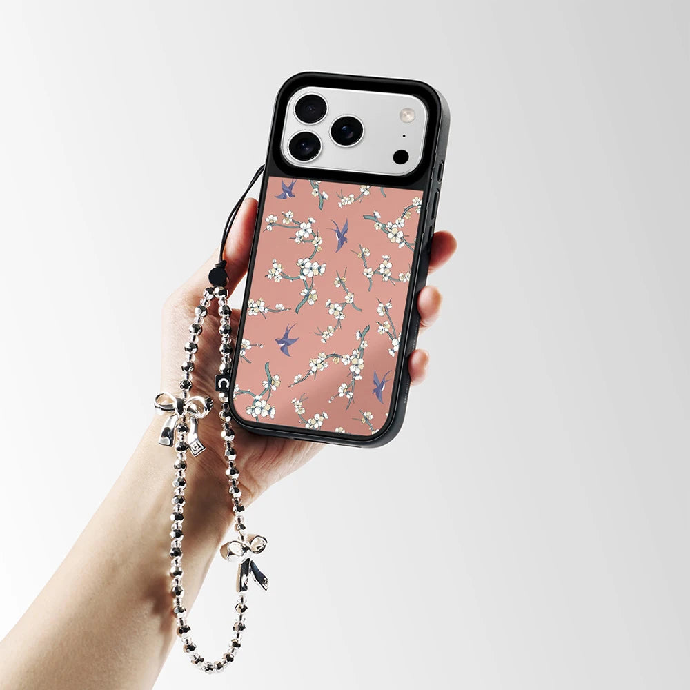 6090488 Mirror Surface Magnetic Phone Case Cover for IPhone 12 13 14 15 16 17 18 Pro Max Case Quake