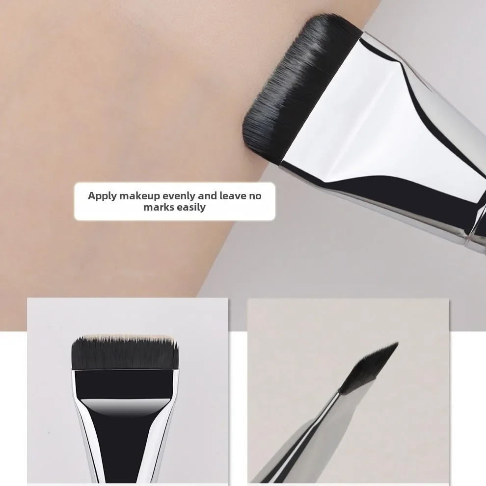Beauty makeup tools one-word foundation brush do not eat powder flat head base makeup brush makeup brush Quake