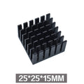 Golden Black Aluminum Radiator IC Heat 14*14*8mm Sink Heat Sink 40 X 40 Mm X 11 Mm / 28 X 28 X 6 / 25 Mm Quake 25X25X15mm
