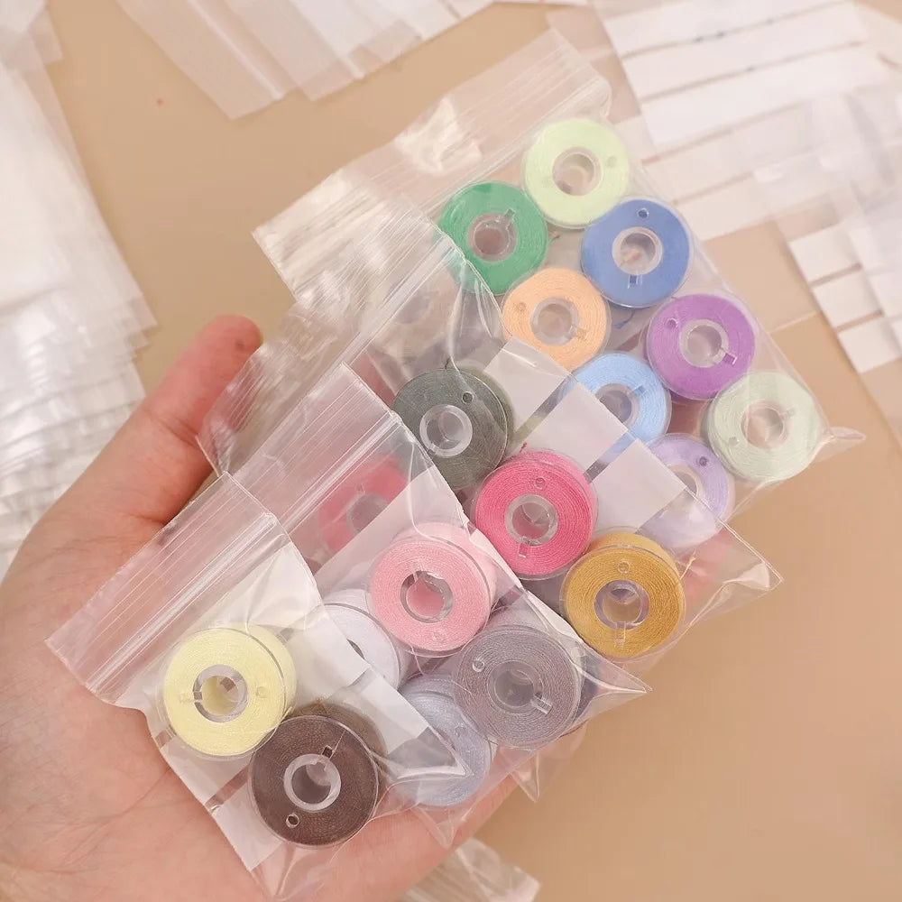 Transparent Writable Self Sealing Bag PE Classification Storage Bag Travel Jewelry Packaging Pouch Protable Snacks Storage Bags Quake
