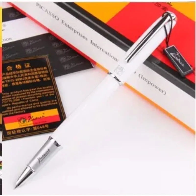 Luxury Picasso 916 Financial Pen Extra Fine Hooded Nib 0.38mm Fountain Pen High-end Writing Stationery Gift Pens with a Gift Box Quake
