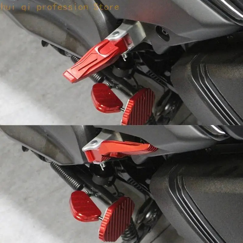 Rear Passenger Foot Peg Footrests Footpeg Pedal for NMAX155/125 XMAX300/250 2pcs H8WE Quake