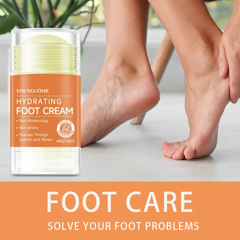 Hydrating Foot Cream Care Nourishing Cream Non-greasy Foot Cream Removal Dead Skin Moisturizing Improving Dryness and Roughness Quake