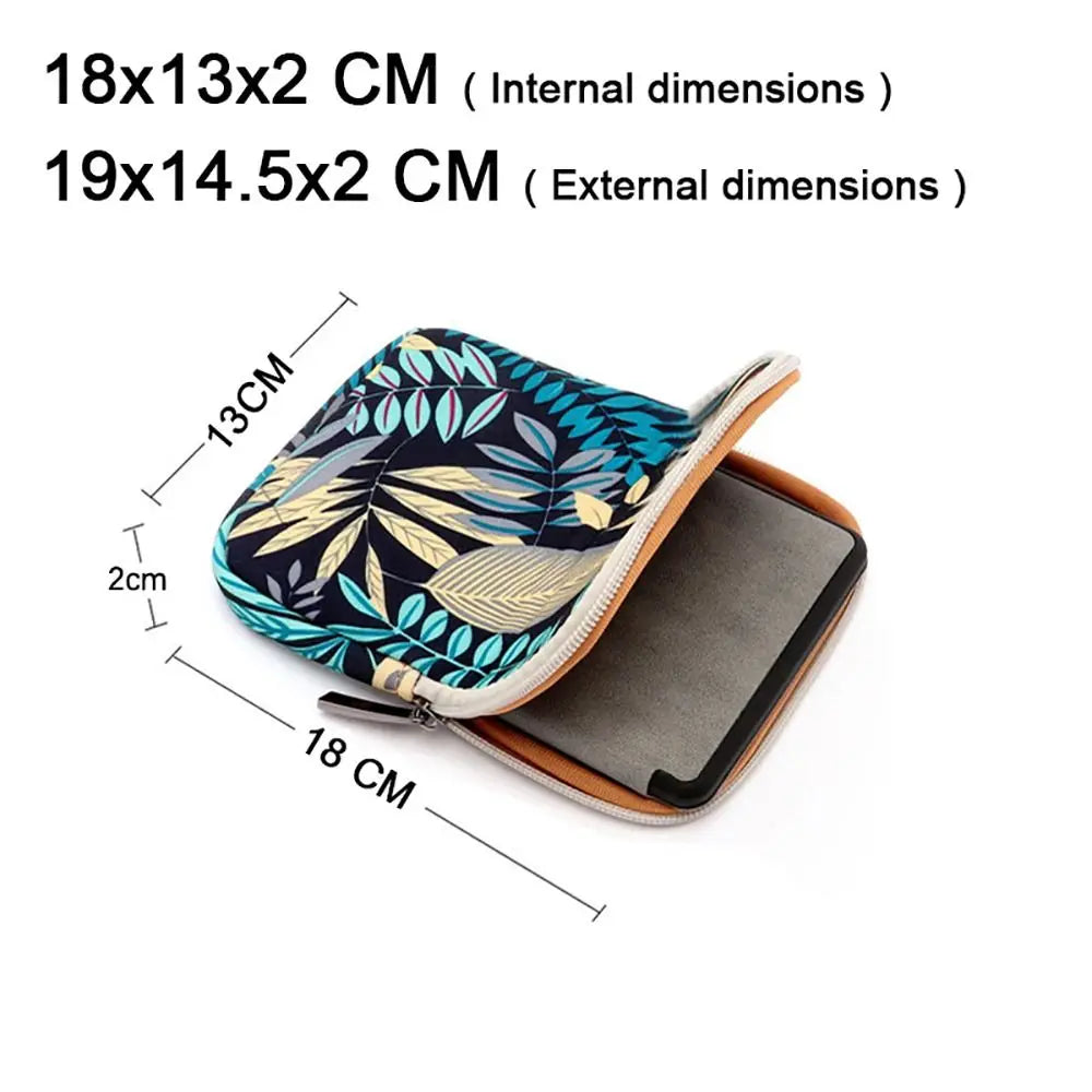 C2V2L3 6 inch e-Reader Sleeve 11th Generation Shockproof Carrying Pouch Insert Cover Portable for Kindle Paperwhite 1/2/3/4 Quake