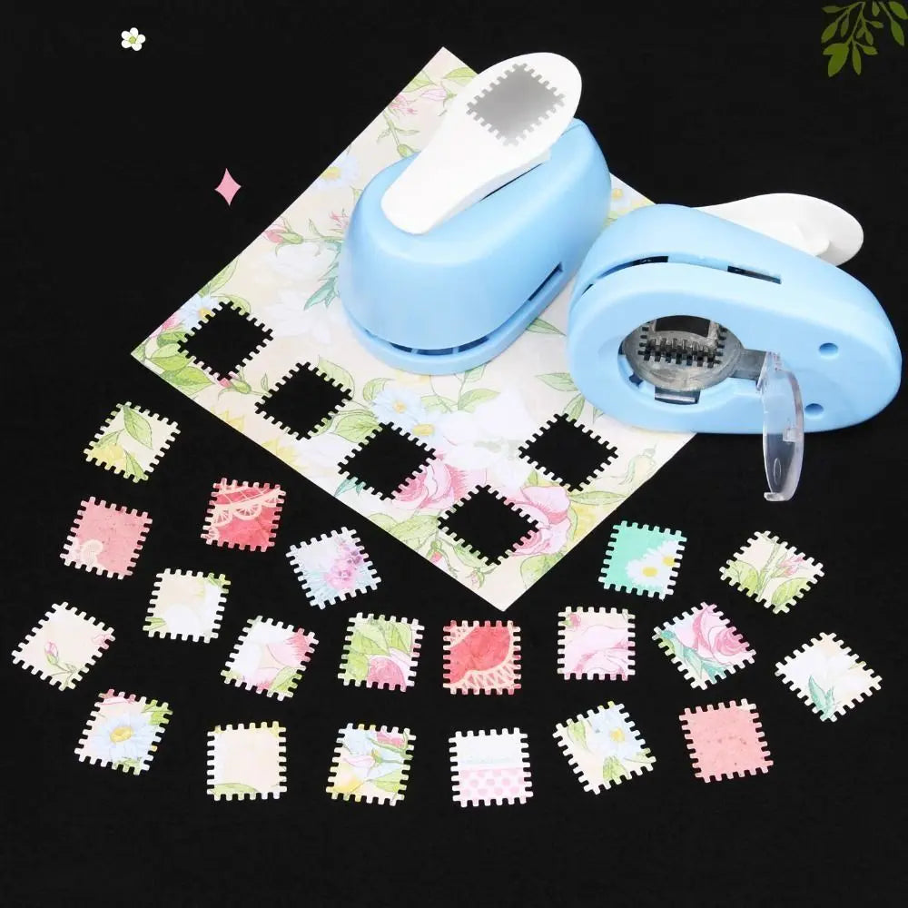 DIY Crafts Stamp Border Punch Embosser Handmade Stamp Shape Punch Labor-saving Exquisite Stamp Embossing Machine Quake