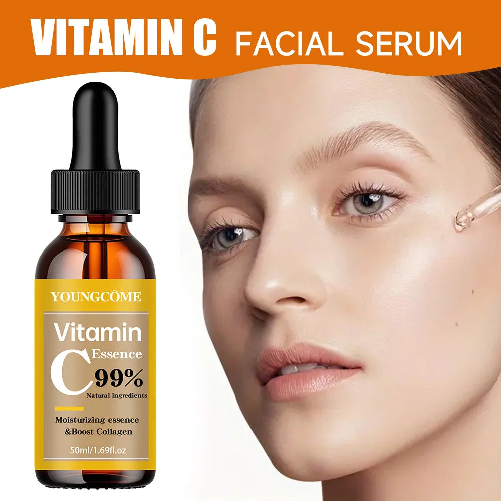 VitaminC Face Whitening Serum Spot Serum Anti Aging Whitening Brightening Dark Spots Freckle Remove Healsdryskin Hyaluronic Acid Quake