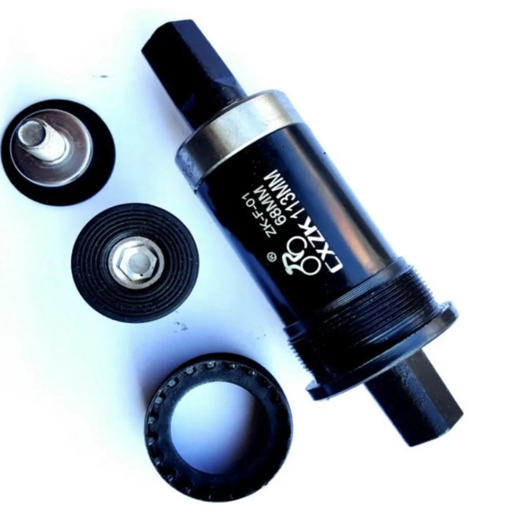 Bottom Bracket Threaded BB Variable Speed Bicycle 113mm 118mm Bicycle Bottom Bracket 120mm 126mm Square Taper Bottom Bracket Quake