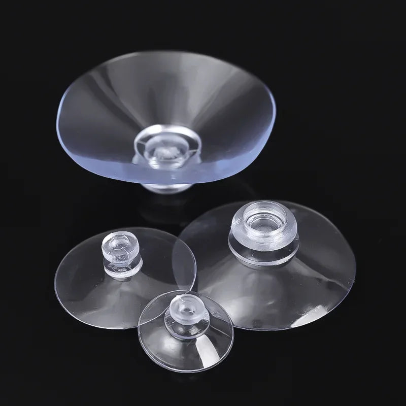 5/20Pcs Clear Sucker Powerful Vacuum Mushroom Head Suction Cups Wall Hook Kitchen Bathroom Wedding Glass Decor Hooks 2/3/4/5cm Quake