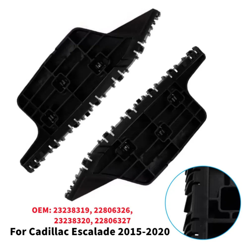 For Cadillac Escalade ESV 2015-2020 23238319 22806326 23238320 22806327 Pair Front Side Bumper Guide Bracket Car Accessories Quake