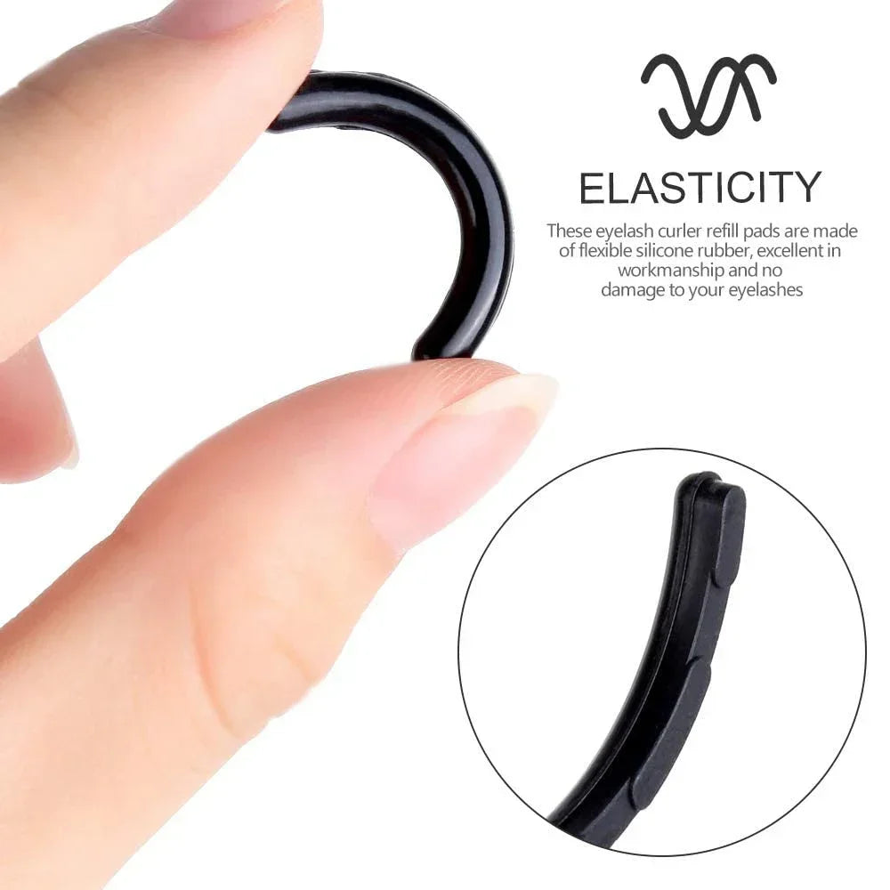 10/20/50PCS Beauty Eyelashes Women's Lash Rubber Curler Refills Pads Makeup Curling Styling Tool Eyelash Curler Replacement Pads Quake