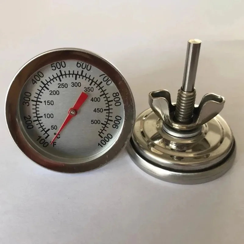 Stainless Steel Oven Thermometer Kitchen Barbecue Bbq Food Bread Thermometer Gauge Microwave Cooker Baking Thermometer 50 – 500℃ Quake
