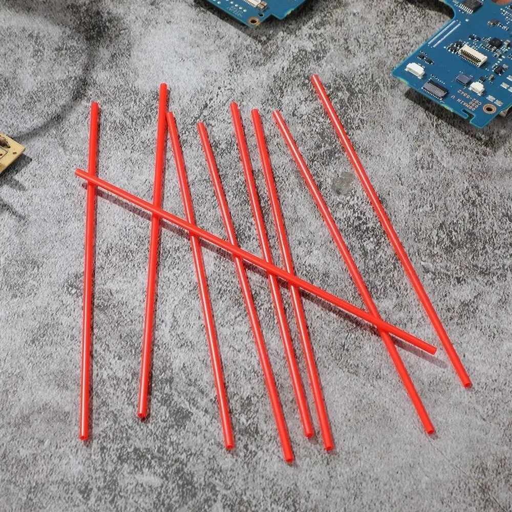 Plastic Tube Spray Can Extension Straw 12cm Length Red Color Rust Remover Straw Extended Replacement Tips Accessories Quake