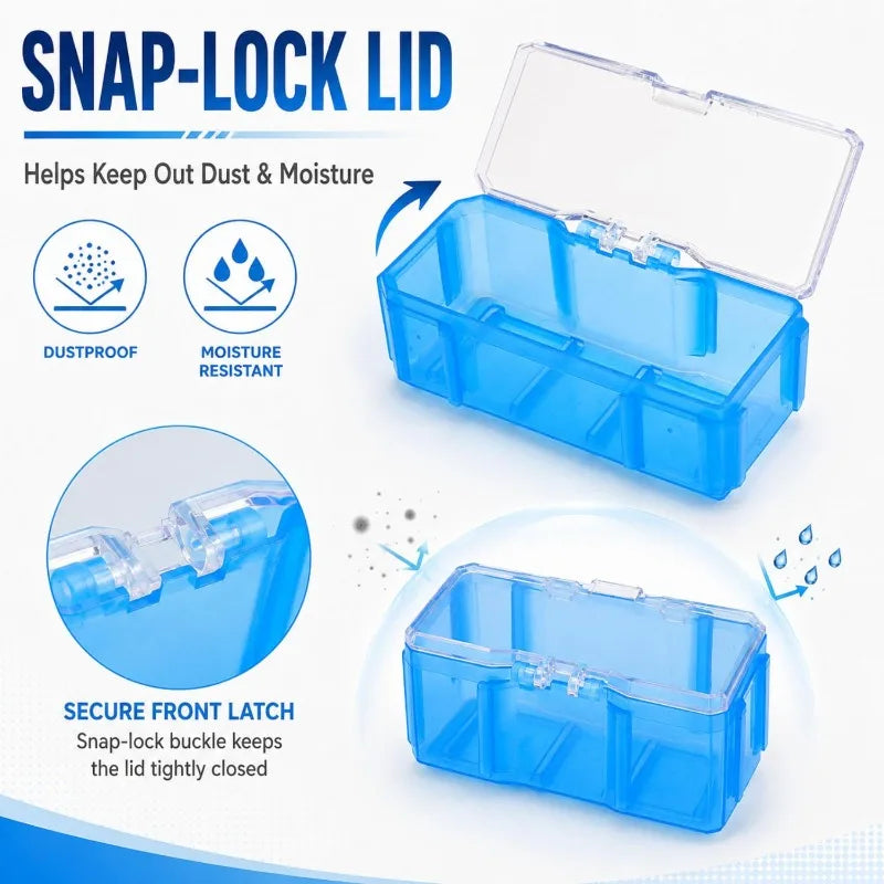10/1PCS Car Model Display Boxes Transparent Mini Car Storage Organizer Functional Showcase Plastic Display Case for Small Cars Quake