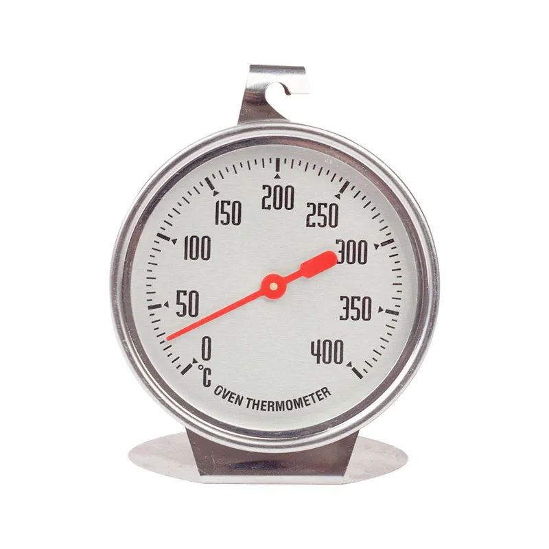 0-400 Celsius New Stainless Steel Oven Thermometer Hang Or Stand Large Dial Baking BBQ Cooking Meat Food Temperature Measurement Quake Default Title