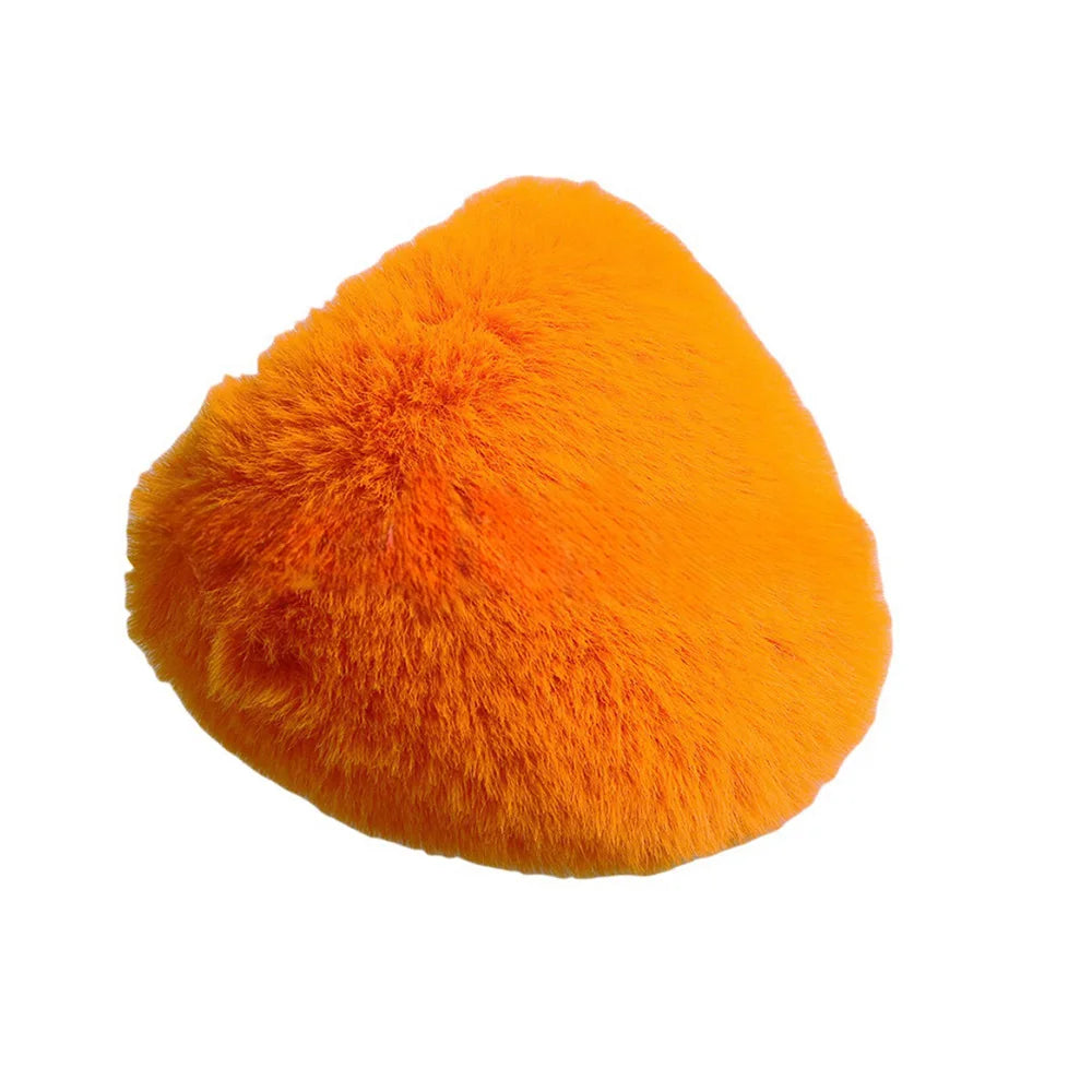 1PC 2 Colors Plush Microphone Cover Microphone Furry Windshield Muff Mic Wind Screen Fluffy For Blue Yeti Condenser Microphone Quake Orange